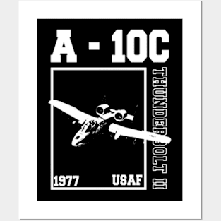 Air Support A-10C Thunderbolt 2 Posters and Art